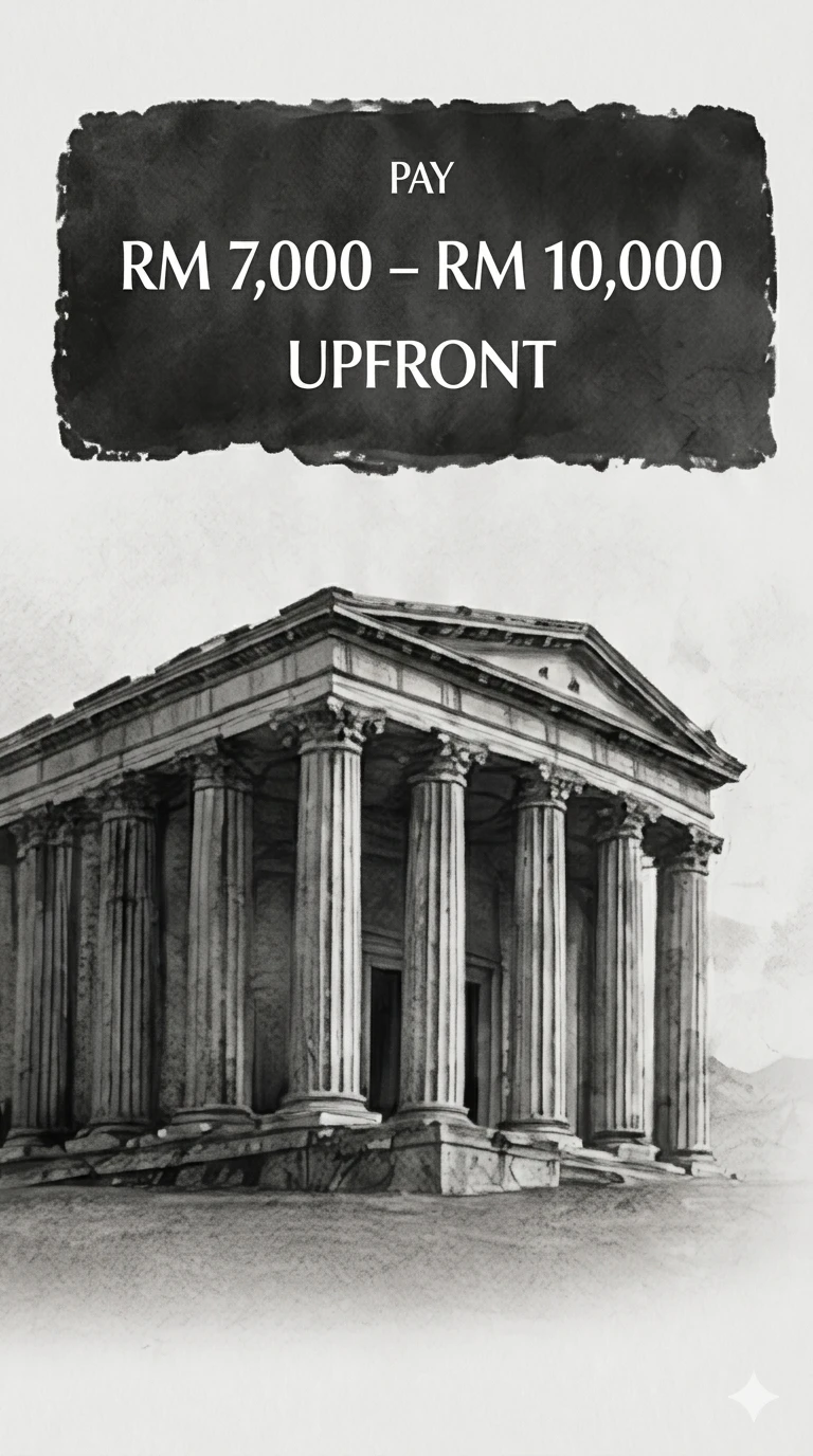 Traditional upfront aligner payment illustration